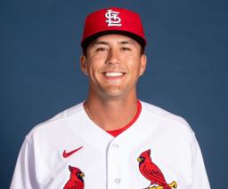 カージナルスの外野手ヌートバー(ゲッティ=共同)