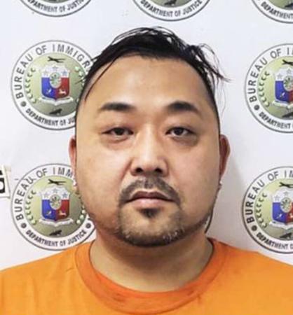 　小島智信被告（フィリピン入国管理局提供）