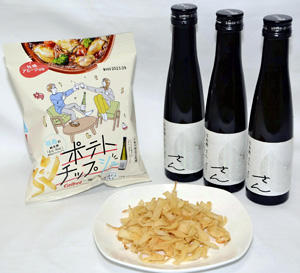 福島の酒に合う！牡蠣味ポテチ ３月20日から数量限定発売：食情報